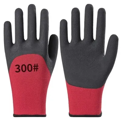 Guantes de látex negro xl