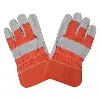 Guantes de cuero de soldadura para hombres